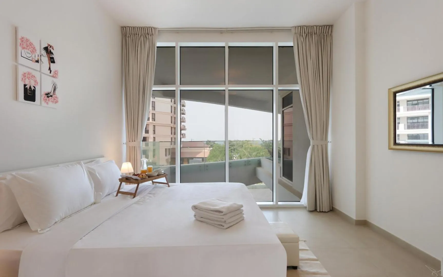 Apartment Livbnb-Tranquil 1B Steps To Palmboardwalk Sea View Dubai