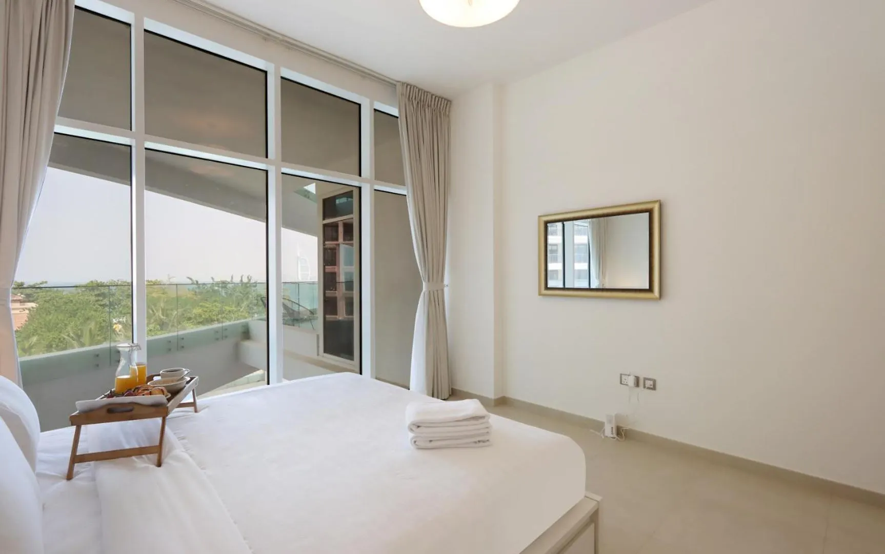 Livbnb-Tranquil 1B Steps To Palmboardwalk Sea View Dubai 0*,