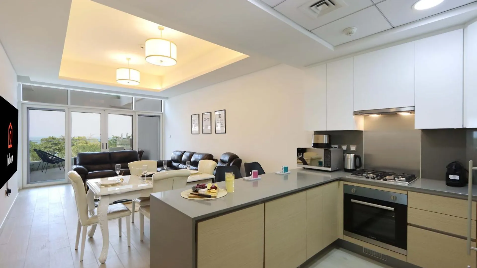 Livbnb-Tranquil 1B Steps To Palmboardwalk Sea View Dubai Apartment