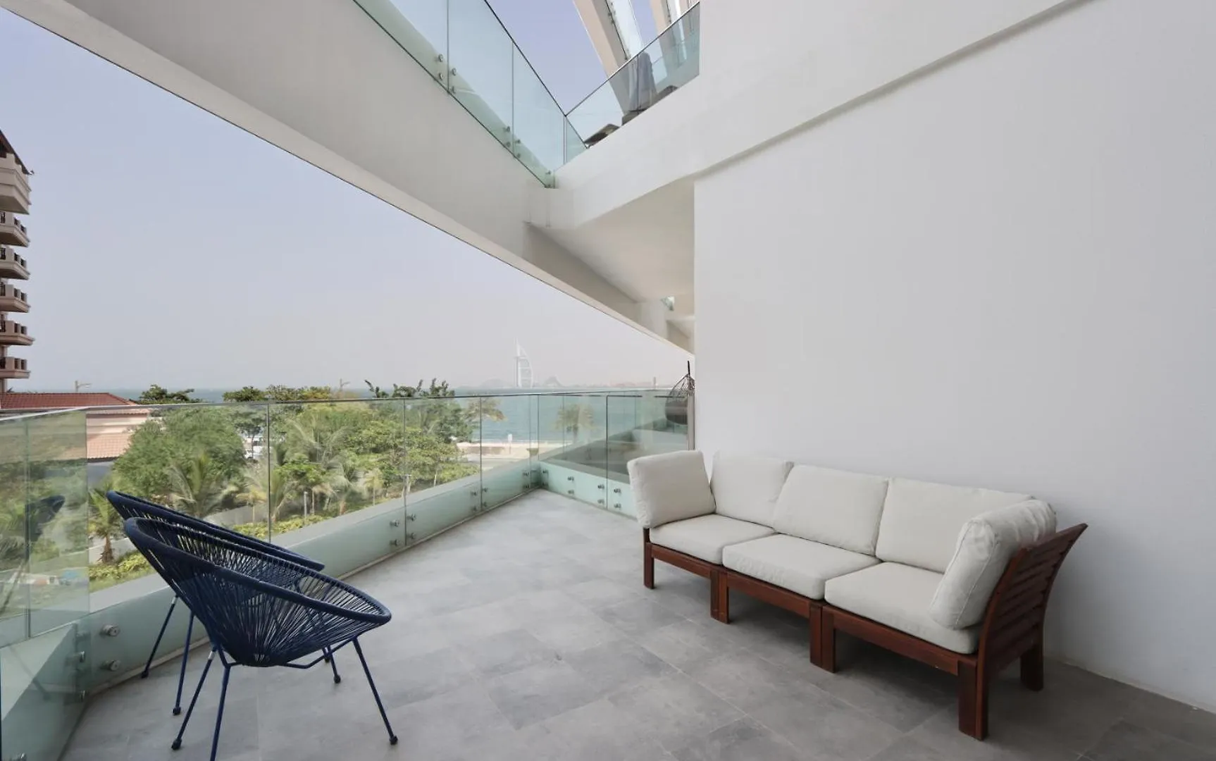 Livbnb-Tranquil 1B Steps To Palmboardwalk Sea View Dubai 0*,