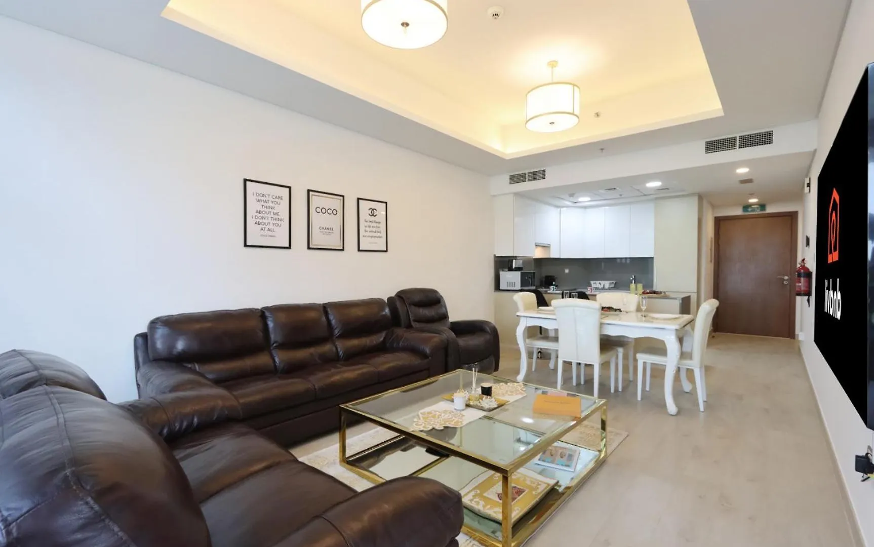 Livbnb-Tranquil 1B Steps To Palmboardwalk Sea View Dubai Apartment