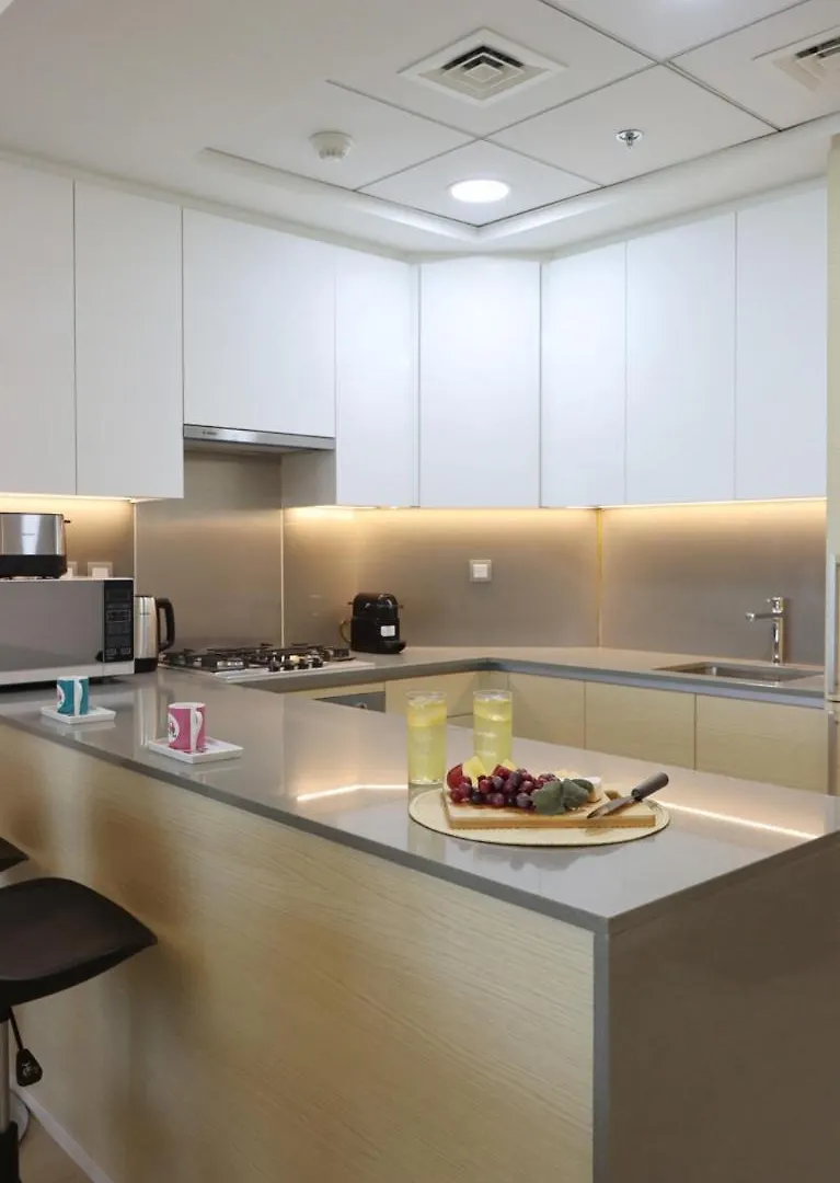 Livbnb-Tranquil 1B Steps To Palmboardwalk Sea View Dubai 0*,